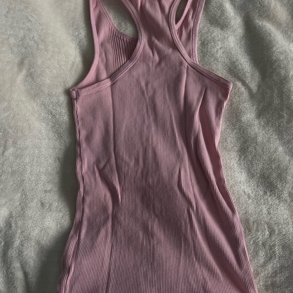 Juicy Couture Light Pink Ribbed Tank Top - Picture 3 of 4